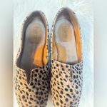 BORN Sebra Leopard Animal Print Flats Slip On Comfort Shoes Size 7.5 Tan Photo 1