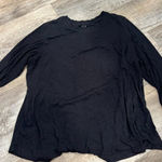 Magaschoni  1x black ribbed blouse Photo 6