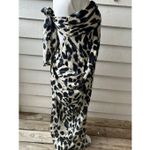 NWT NYCO Gabrielle Union Leopard Print Strapless Dress Black / Beige XL Photo 9