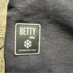 Betty Rides Women’s Ski Pants Snowboard Gear Black Off White Size Medium Photo 5