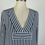 Jenni Kayne  Silk Striped Long Sleeve Tunic Photo 2