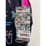 Chubbies Swimsuit Womens XL The Electric One-Piece Neon Lights Open Back NWT Photo 3