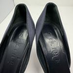 CELINE  Satin Open Toe Heels Size 10B Photo 6
