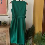 Calvin Klein Sleeveless Scuba Sheath Dress Belt Meadow Green NEW Size 4 (Small) Photo 3