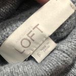 Ann Taylor  Loft gray cowl neck sweater Photo 4