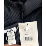 ANDIE Swim The Tulum Ribbed One Piece in Black Medium NWT Photo 5