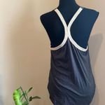 Zeyana Outfitters vintage high low flowy tank Gray Photo 4