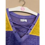 Maurice's Maurice’s 24/7 Purple And Yellow T-Shirt Woman’s Size 1X Photo 2