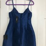 Lulus blue spaghetti strap mini dress prom cocktail party‎ women’s small new NWT Photo 7