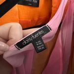 Daisy Fuentes Y2k Poncho Pink Yellow Size One Size Photo 2