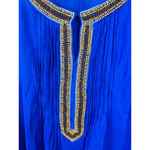 st. john's bay Women's  Blue Beaded Tank Top 1X Photo 2