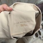 Aerie Tan Bike Shorts Floral Eyelet Cut Outs Pockets Womens Medium Lounge Gym Photo 3