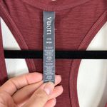 Vuori  Alix Performance Racerback Tank in Heather Brick Size Large Photo 3