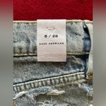 Good American NWT  Distressed Jean Shorts Size 6 Photo 9