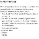 Madewell  striped Henley dress L Photo 6