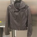ALLSAINTS ππ Belvedere Jacket ~ 100% Leather Moto Dark Brown Size US 4 Photo 10