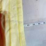 Everlane organic Cotton Crew Classic Tee Shirt Light Pastel Yellow Stripe Small Photo 9