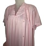 Blair Women's Pink Nightgown & Robe Set Size small s nylon Photo 8