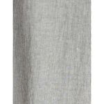 Eileen Fisher Graphite Organic Linen Pinstripe Tunic Dress Women's Est. Large Photo 3