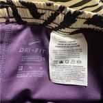 Nike Dri Fit Purple Black Zebra Athletic Shorts Fit like size Small Photo 4