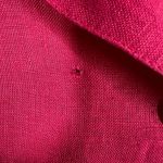 Talbots Irish Linen Shirt Button Down Long Sleeve Pockets Pink Size 8 Workwear Photo 5