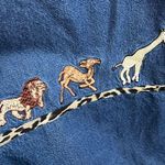 MPH Collection 90s denim embroidered midi maxi dress size XL Photo 5