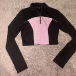 One Clothing Long sleeve zip crop top Photo 0