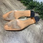 Salvatore Ferragamo pearl-colored slingback mirrored block heel Ladies Sz 7 Photo 3