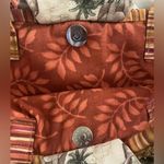 Handmade Folkloric Safari Floral M Sz Tote Purse Shoulder Bag Pompoms & Tassels Red Photo 14