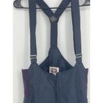 Pedigree Snow Bib Overalls Womens Sz 14 Blue Ski Snowboard USA Winter Vintage Photo 1