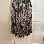 Maeve  Anthropologie Leslie Paisley Wrap Top Midi Dress Size S Photo 9