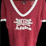 5th & Ocean  Red V-Neck Tee Photo 0