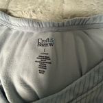 Croft & Barrow  Light Blue Long Sleeve Luxe Velour Nightgown Photo 5