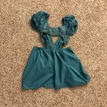 Princess Polly Green Backless Mini Dress Photo 1