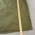 Lane Bryant Glamour Womens Plus Size 28 Olive Green Utility A-Line Mini Skirt Photo 1