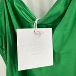 Pistola Dress Size Extra Small NWT Mari Slip Satin Kelly Green Adjustable Straps Photo 5