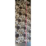 Porridge Women's Floral Print Long Sleeve Dress Small Button Down Oversized Black Photo 11