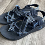 Chacos Chaco Women's Z Eddy X2 Eclipse Blue Woven Sandals sz‎ 8 Walking Granola Hippie Photo 0