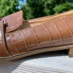 Liz Claiborne Tan NWOT Women's Croc Comfort Loafers Slip on Flats Shoes 7.5 ~ 8 Photo 1
