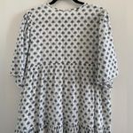 Emerson Fry India Collection Isla Dress In Cleo Organic Cotton Size M/L Blue Size M Photo 9