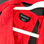 Bebe  Coral Romper with Ribbon Belt in Size XXS/XS Photo 4