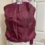 SK & Company short Blazer 80’s style color magenta Purple Size 12 Photo 5