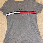 Tommy Hilfiger Gray Tee Photo 0