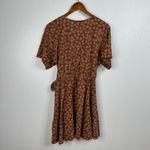 Known Supply Kalen Dress Spice Pop Floral Size Medium Brown Photo 5