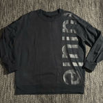 Lululemon Perfectly Oversized Crew *Logo RARE SPELLOUT Photo 0