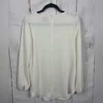 Elie Tahari Elegant Women’s Keyhole Blouse Tunic Longsleeve Photo 5