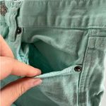 J.Crew  Shorts Women 6 Blue Green Stretch Mid Rise Denim Jean Cotton Photo 7