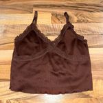 H&M Brown Lace Top  Photo 0
