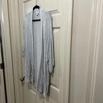 Old Navy  dolman sleeve open front short sleeve cardigan light gray size XL Photo 2