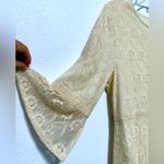 Tea N Rose  Cream Floral Lace Dress Photo 2